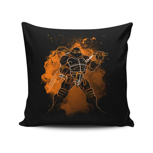 Soul of the Nunchaku (Alt) - Throw Pillow