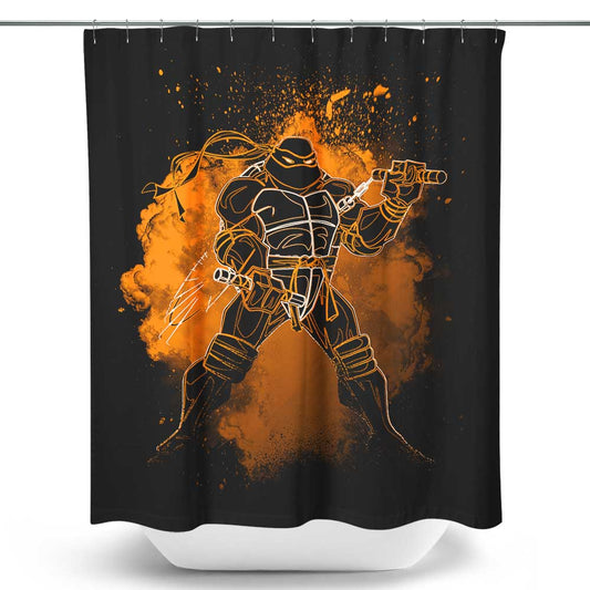 Soul of the Nunchaku (Alt) - Shower Curtain