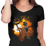 Soul of the Pumpkin King - Women's V-Neck