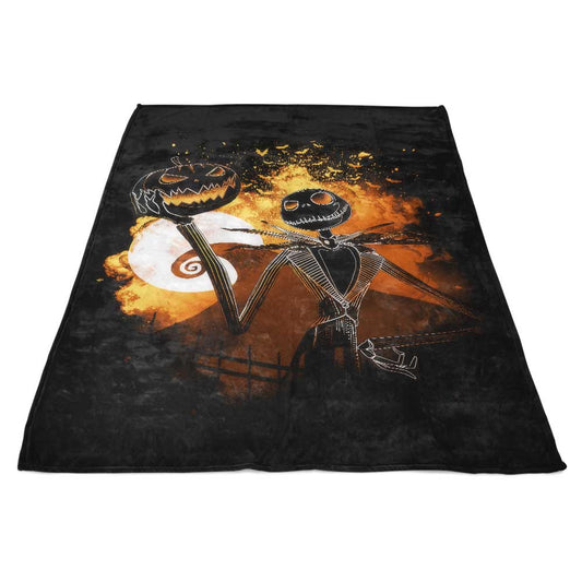 Soul of the Pumpkin King - Fleece Blanket