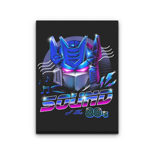 Sound of the 80's - Canvas Print