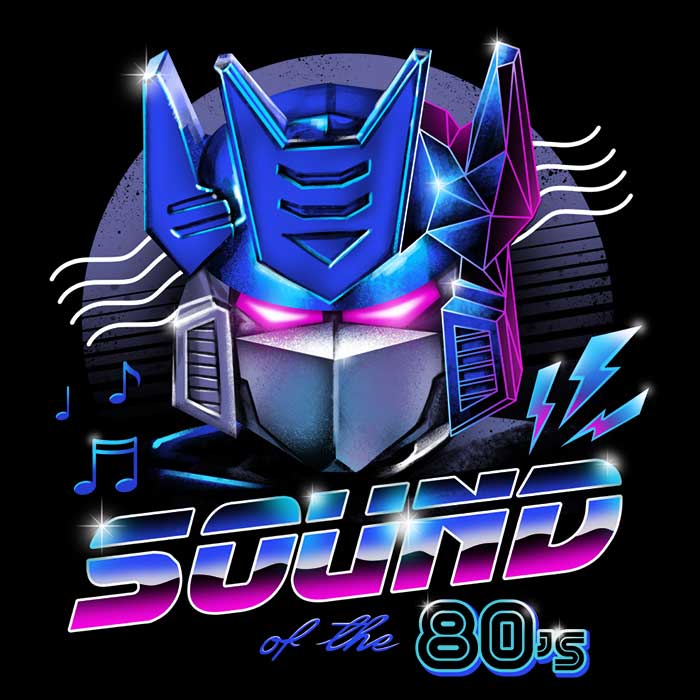 Sound of the 80's - Long Sleeve T-Shirt