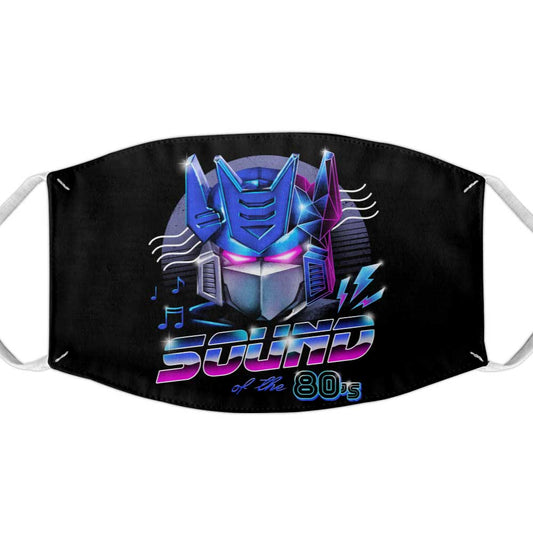 Sound of the 80's - Face Mask