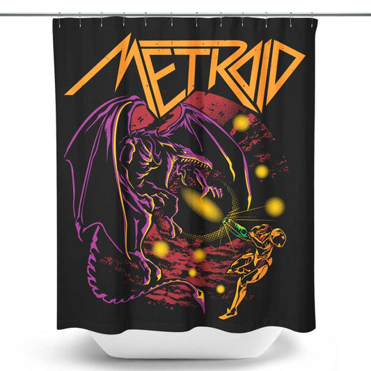 Space Dragon - Shower Curtain