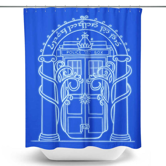 Speak Doctor - Shower Curtain