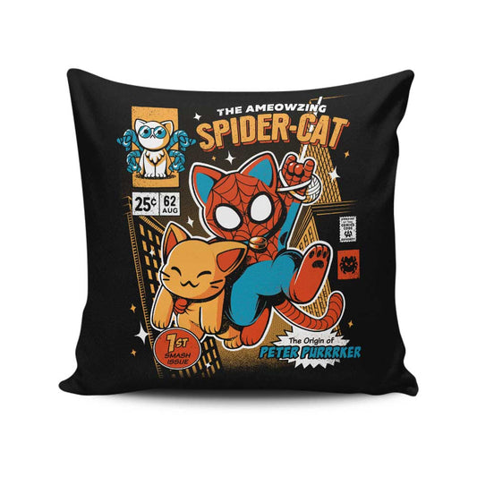 Spider Cat - Throw Pillow