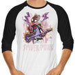 Spider Punk - 3/4 Sleeve Raglan T-Shirt