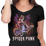 Spider Punk - Women's V-Neck