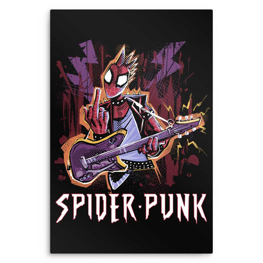 Spider Punk - Metal Print