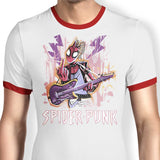 Spider Punk - Ringer T-Shirt