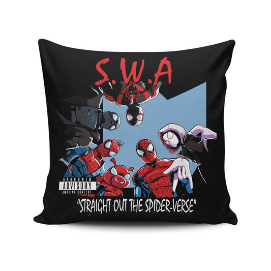 Spiders with Attitude - Throw Pillow