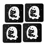 Spooky Cat Snatcher - Coasters