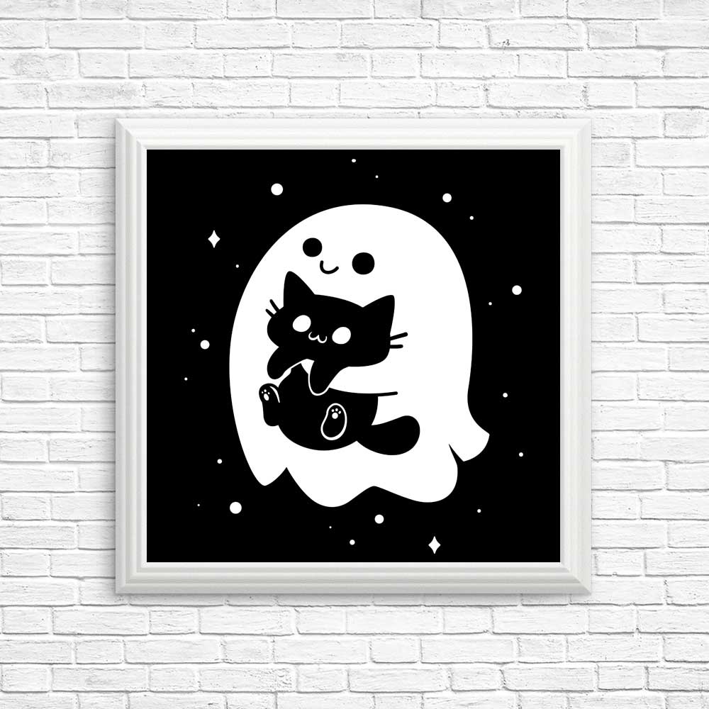 Spooky Cat Snatcher - Posters & Prints