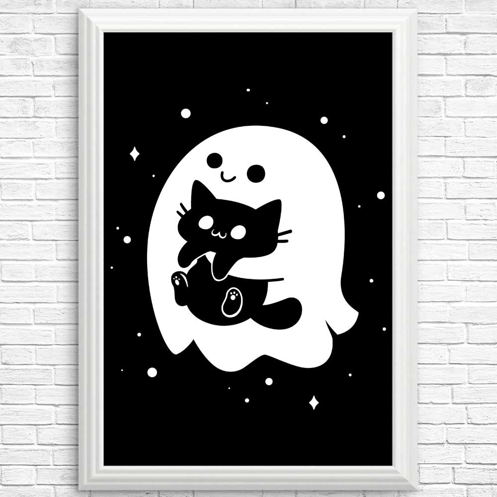 Spooky Cat Snatcher - Posters & Prints