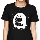 Spooky Cat Snatcher - Women's Apparel