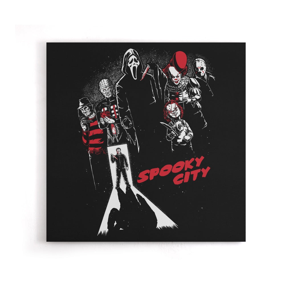 Spooky City - Canvas Print