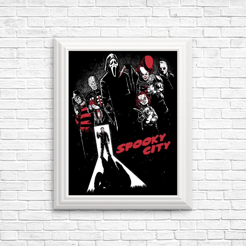 Spooky City - Posters & Prints