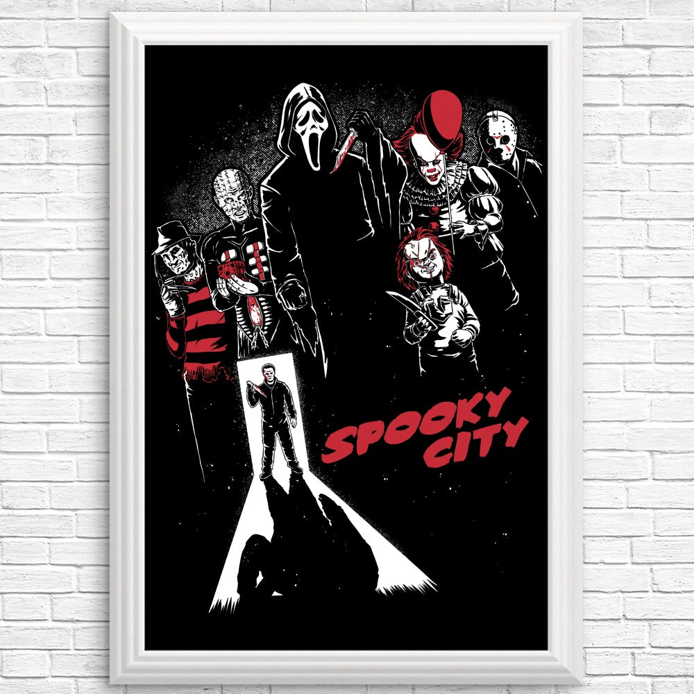 Spooky City - Posters & Prints