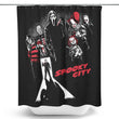 Spooky City - Shower Curtain