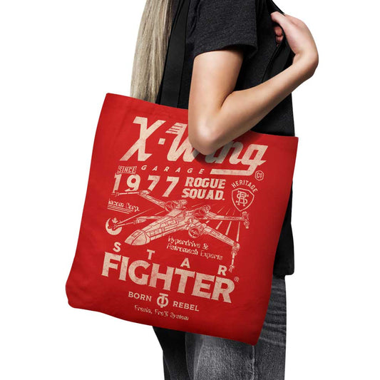 Star Fighter Garage - Tote Bag