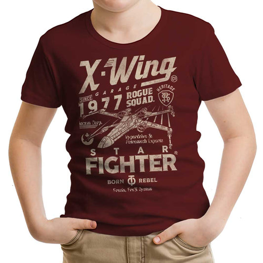 Star Fighter Garage - Youth Apparel