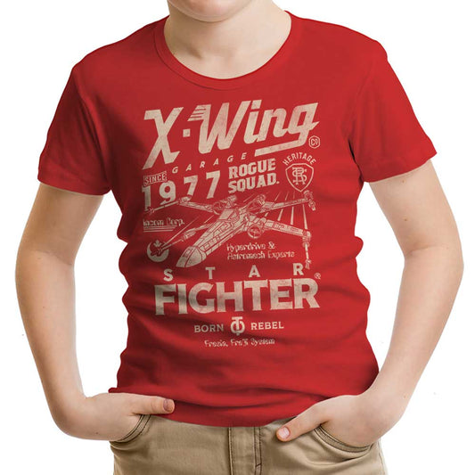 Star Fighter Garage - Youth Apparel