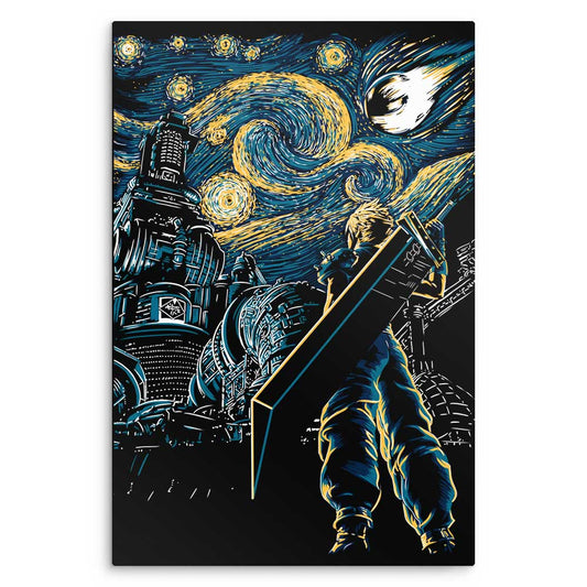 Starry Remake - Metal Print