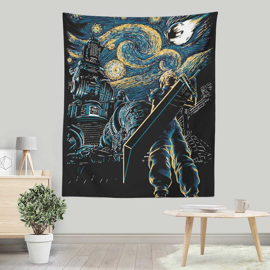 Starry Remake - Wall Tapestry