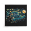 Starry Robot - Canvas Print