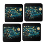 Starry Robot - Coasters