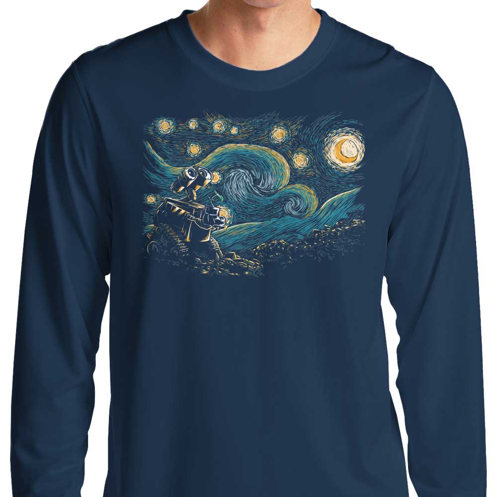 Starry Robot - Long Sleeve T-Shirt