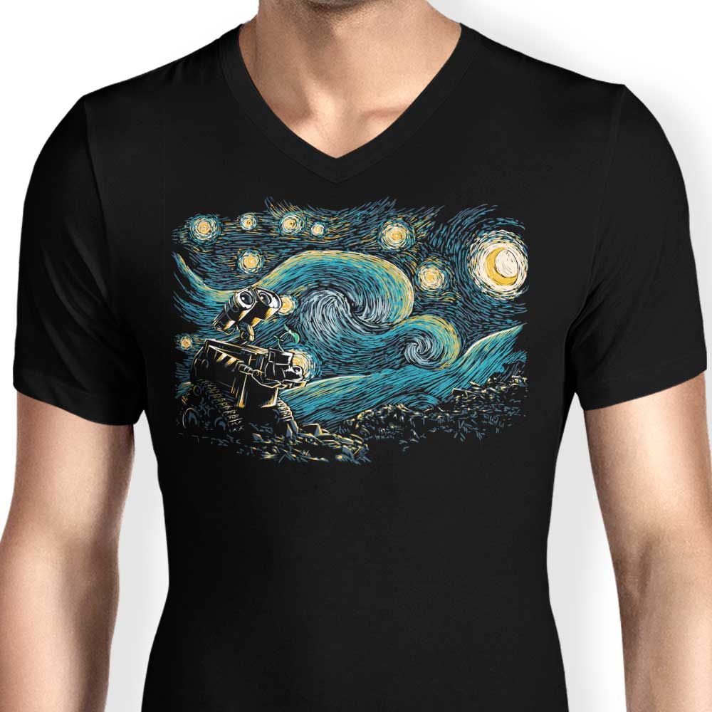 Starry Robot - Men's V-Neck