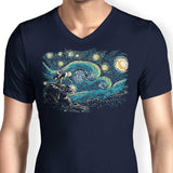 Starry Robot - Men's V-Neck