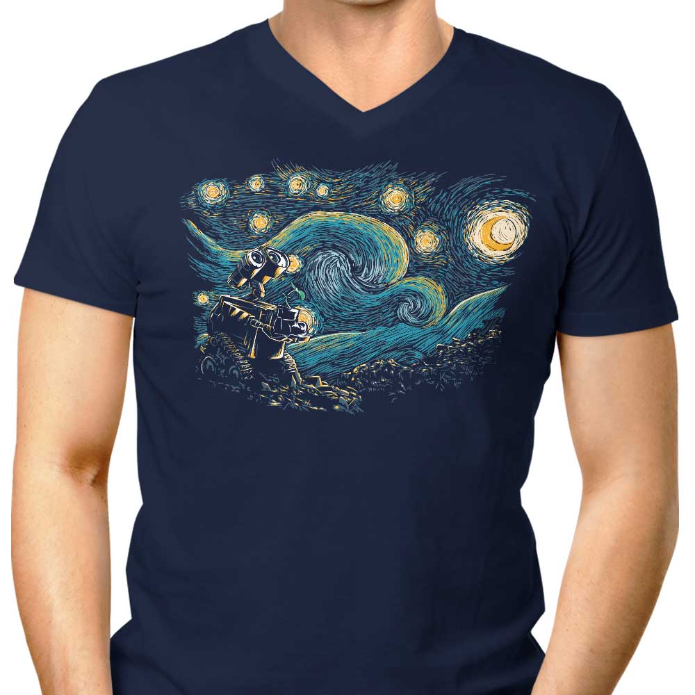 Starry Robot - Men's V-Neck