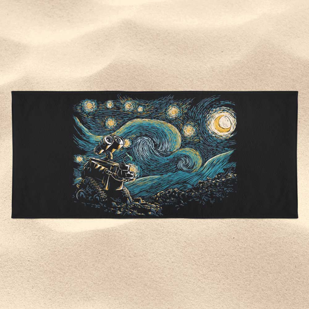 Starry Robot - Towel