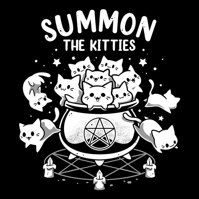 Summon the Kitties - Face Mask