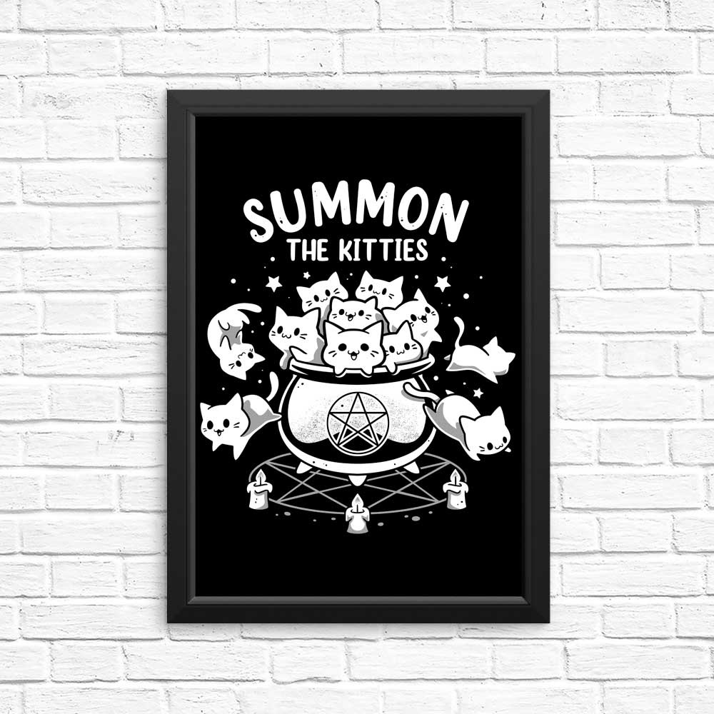 Summon the Kitties - Posters & Prints