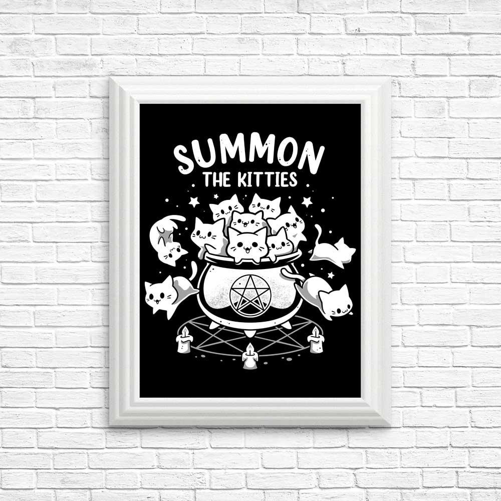 Summon the Kitties - Posters & Prints