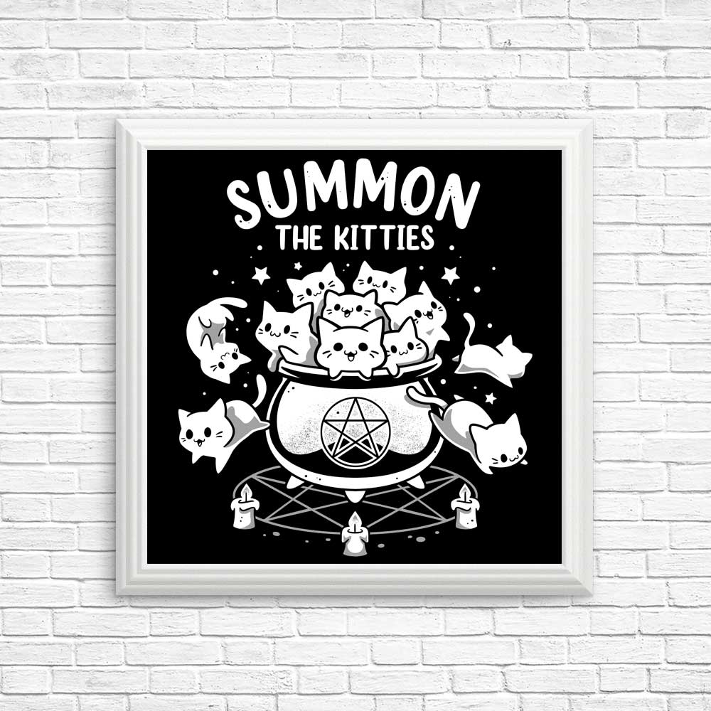 Summon the Kitties - Posters & Prints