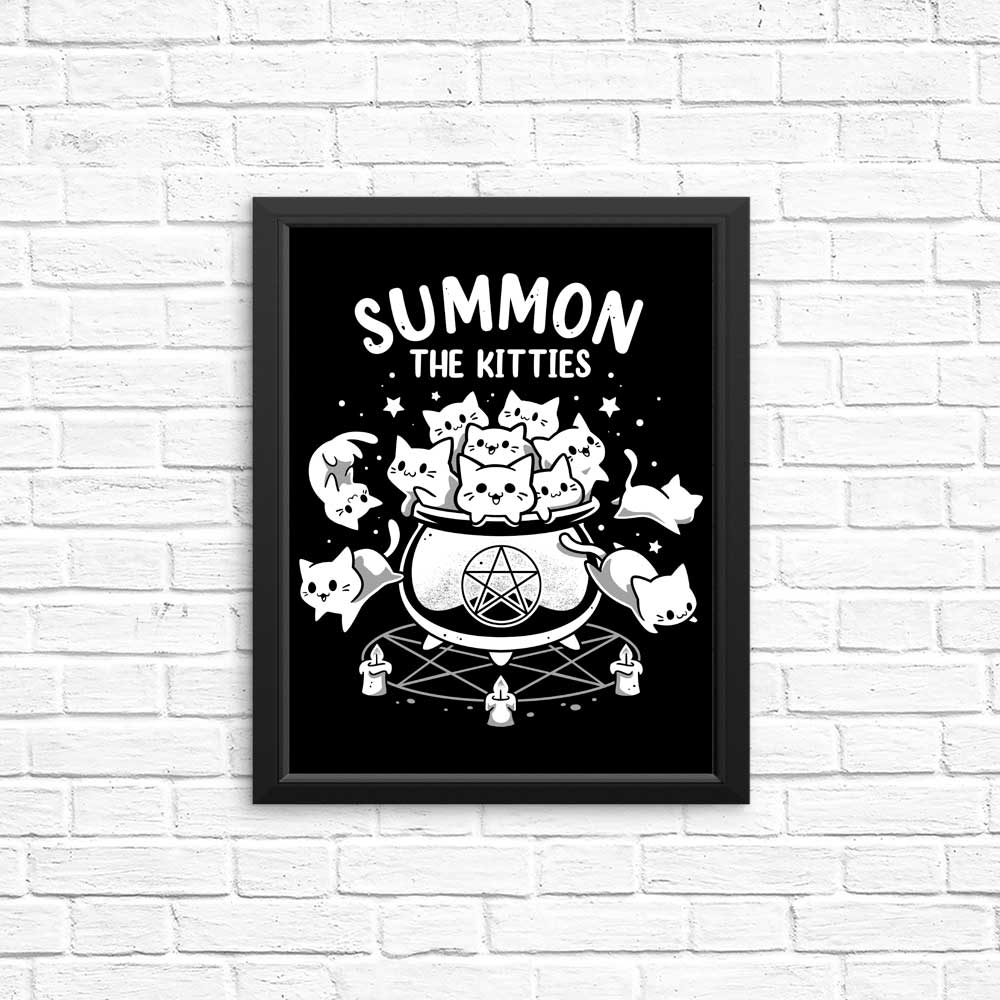 Summon the Kitties - Posters & Prints