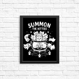 Summon the Kitties - Posters & Prints