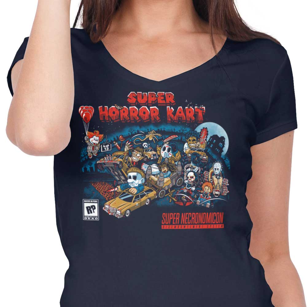 Super Horror Kart - Women's V-Neck