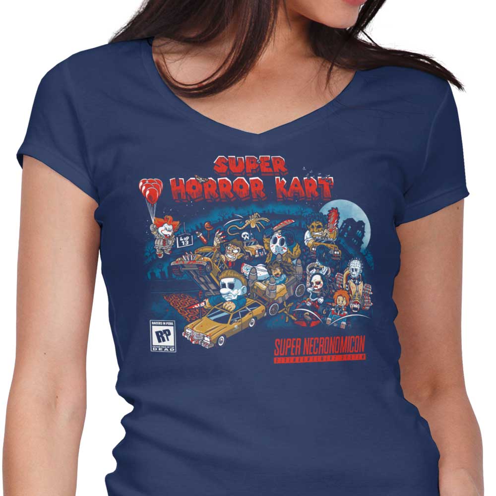 Super Horror Kart - Women's V-Neck