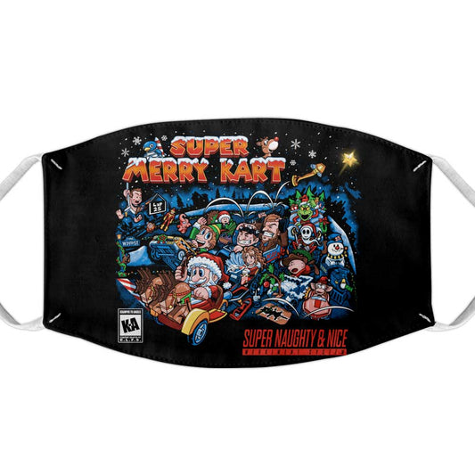 Super Merry Kart - Face Mask