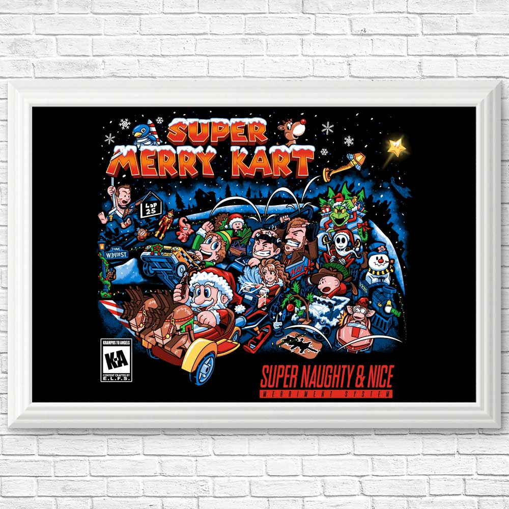 Super Merry Kart - Posters & Prints