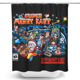 Super Merry Kart - Shower Curtain