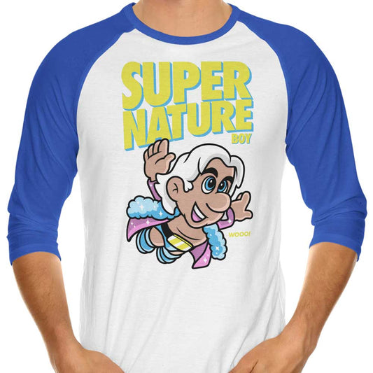 Super Nature Boy - 3/4 Sleeve Raglan T-Shirt