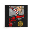 Sweet Chin Music - Canvas Print