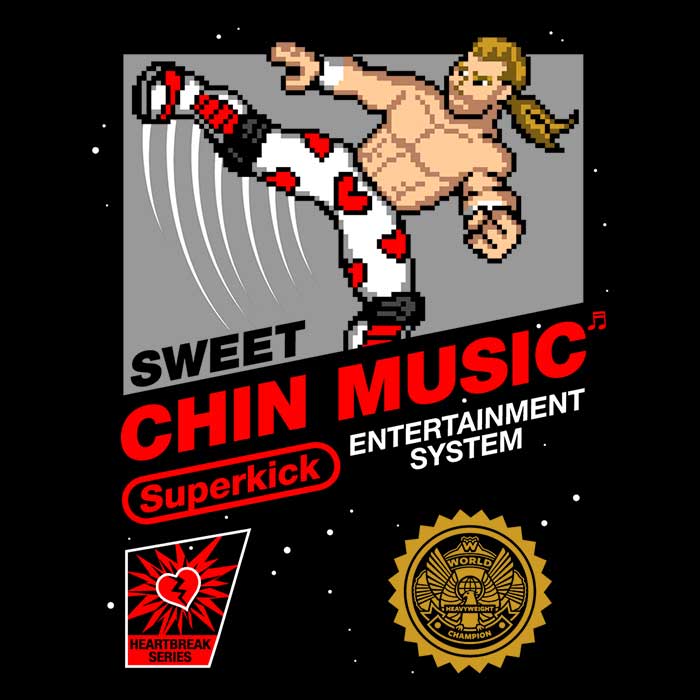 Sweet Chin Music - Canvas Print