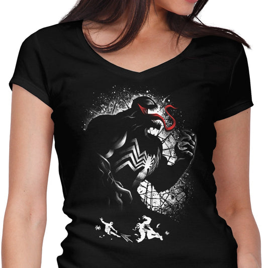 Symbiote and Host - Women's V-Neck